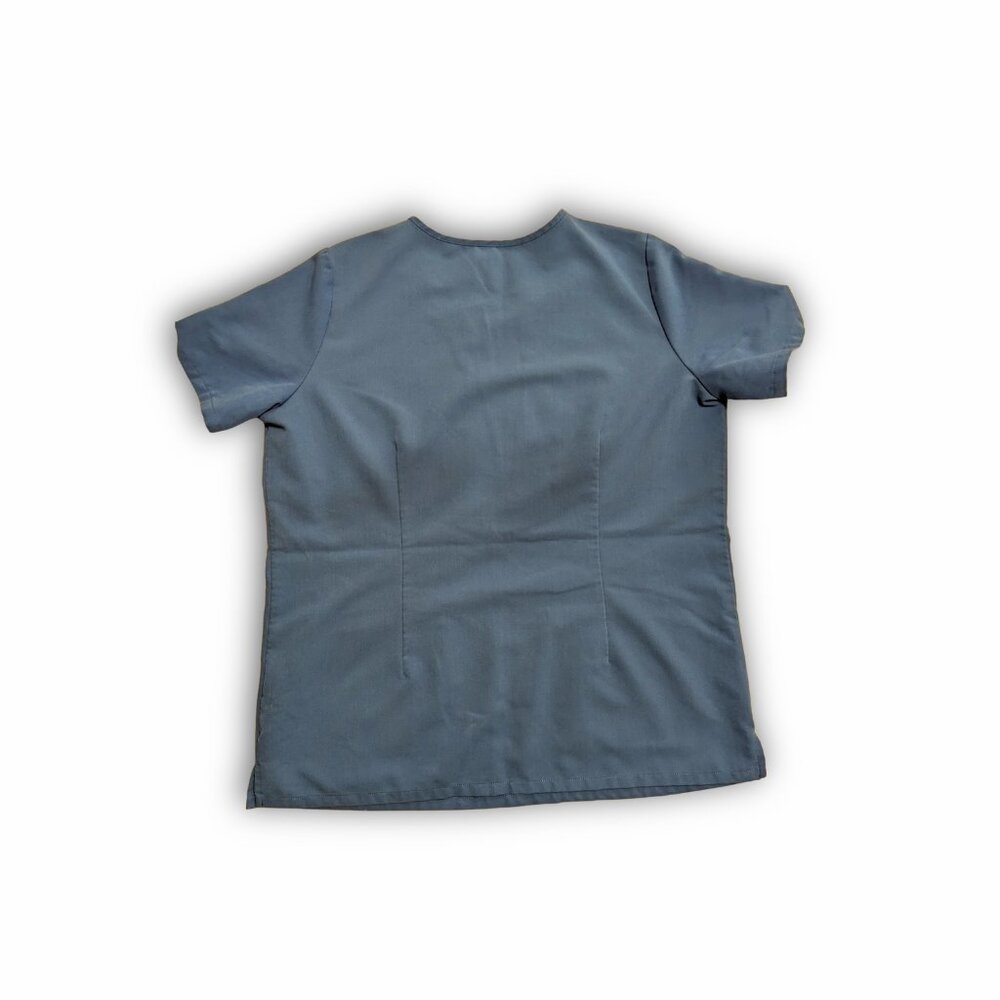 #3 FIGS Women’s Royal Blue Scrub Top | Modern Fit Medical Uniform, Casma Style - Picture 6 of 6